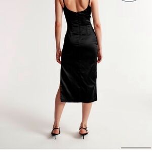 Abercrombie & Fitch Black Backless Dress